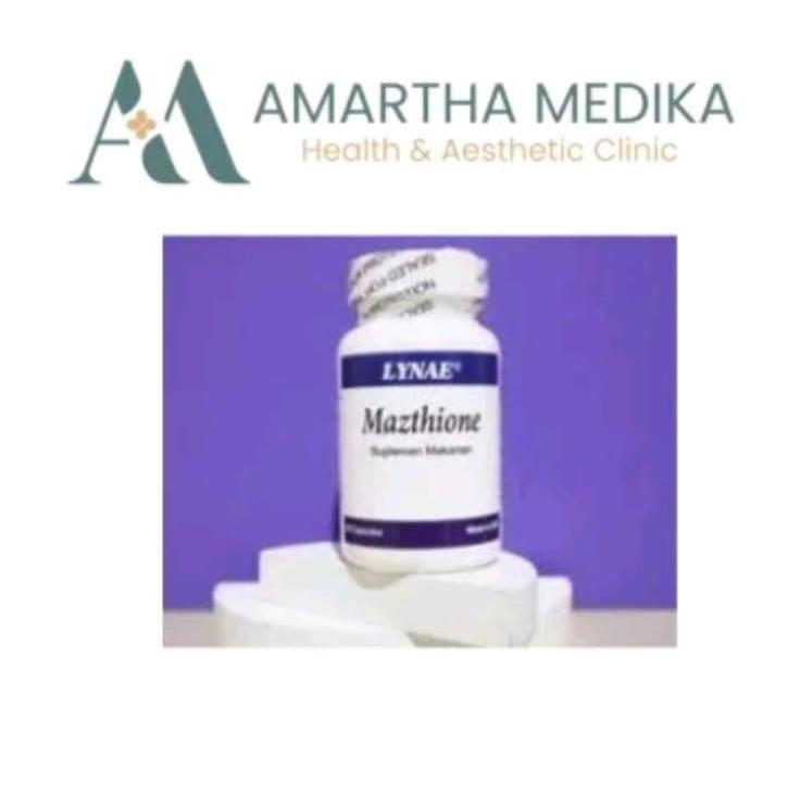 Produk Skincare Suplemen Pemutih Mazthione Glutathione Lynae dari Amartha Medika